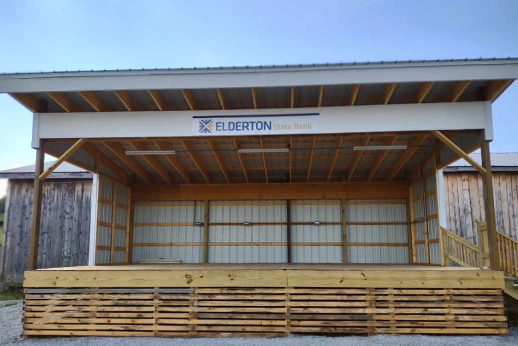 Elderton State Bank Stage