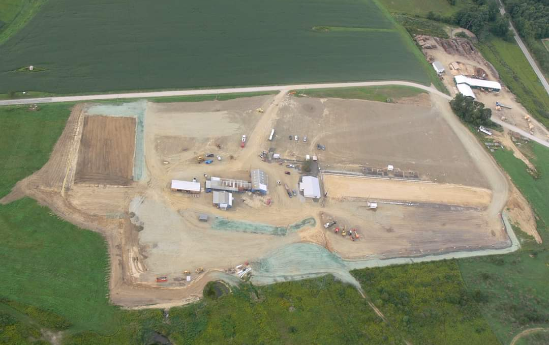 aerial view of Ox Hill Fairgrounds